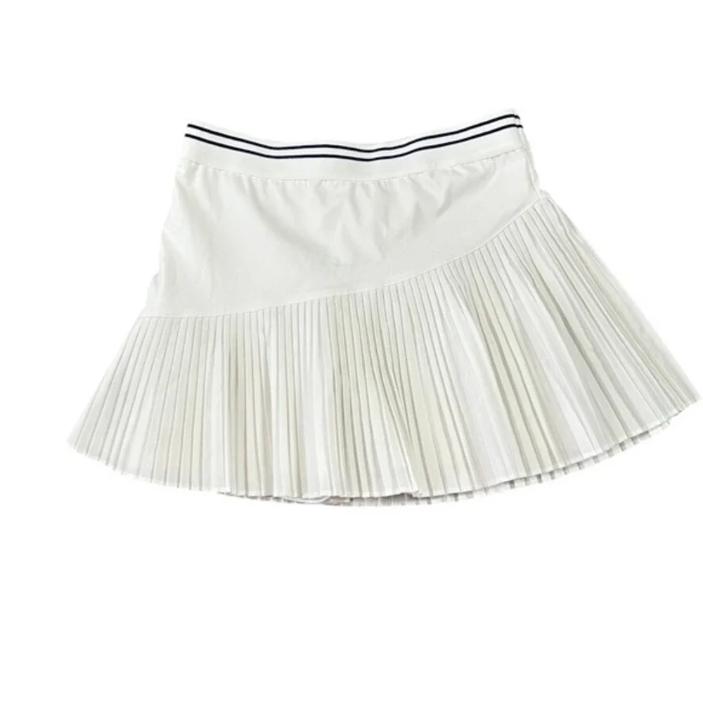 Old Navy Girls XL‎ 14/16 PowerSoft High-Rise Skort Set White Pleated Coral Pink
